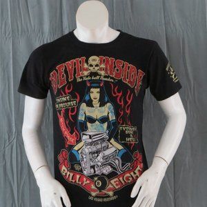 Billy Eight Shirt - Evil Inside Graphic - Men's Small
